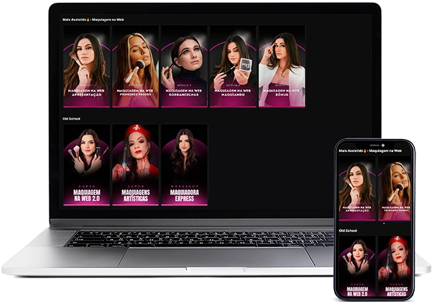 Plataforma Maquiagem na Web